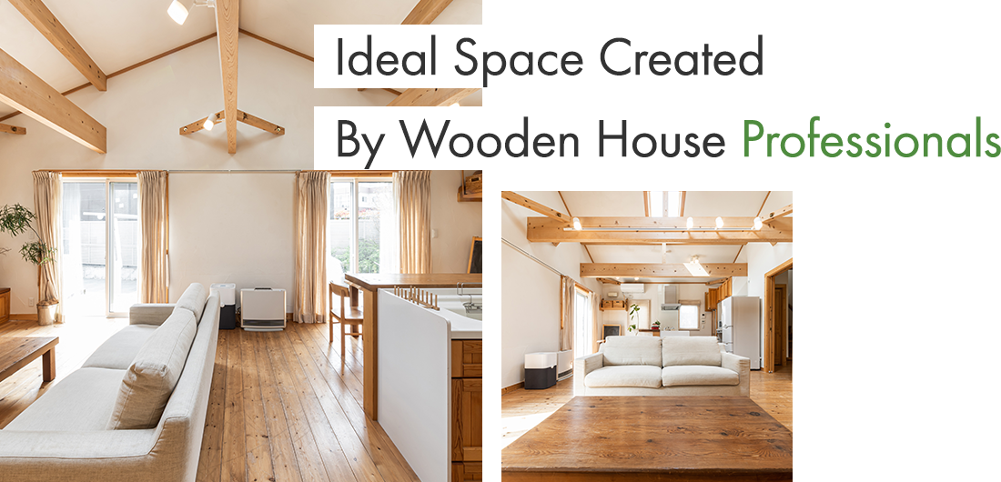 Ideal Space Created By Wooden House Professionals