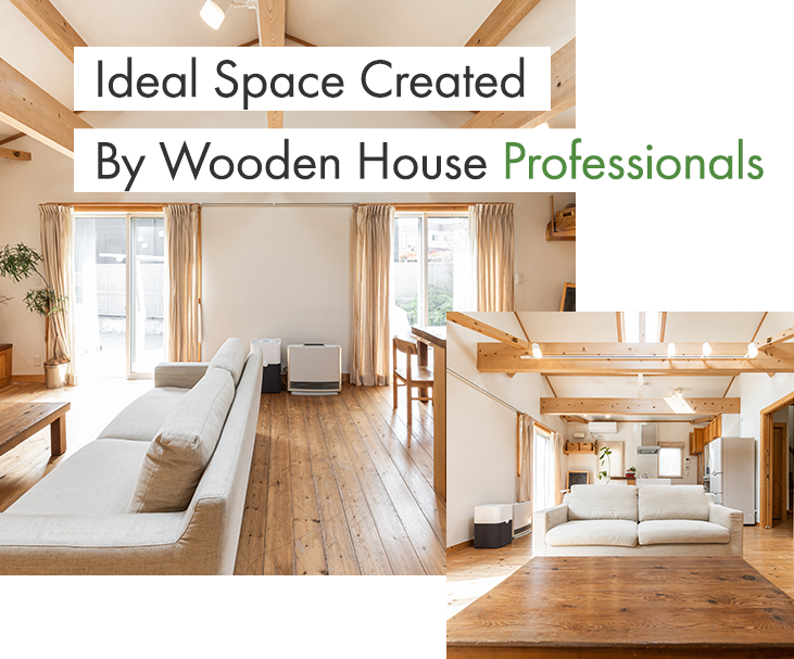 Ideal Space Created By Wooden House Professionals